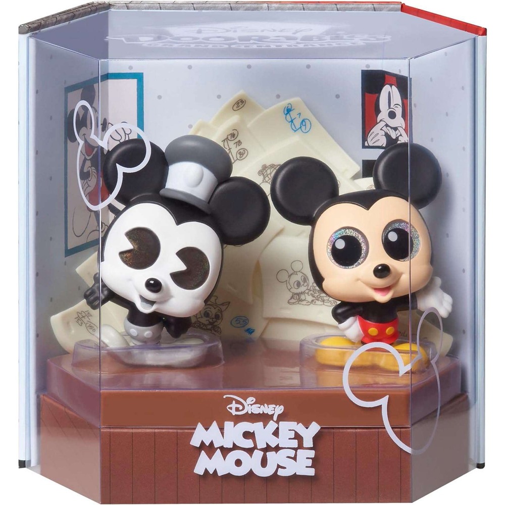 NEW Disney Doorables Grand Entrance Mickey Mouse & Steamboat Willie NiB
